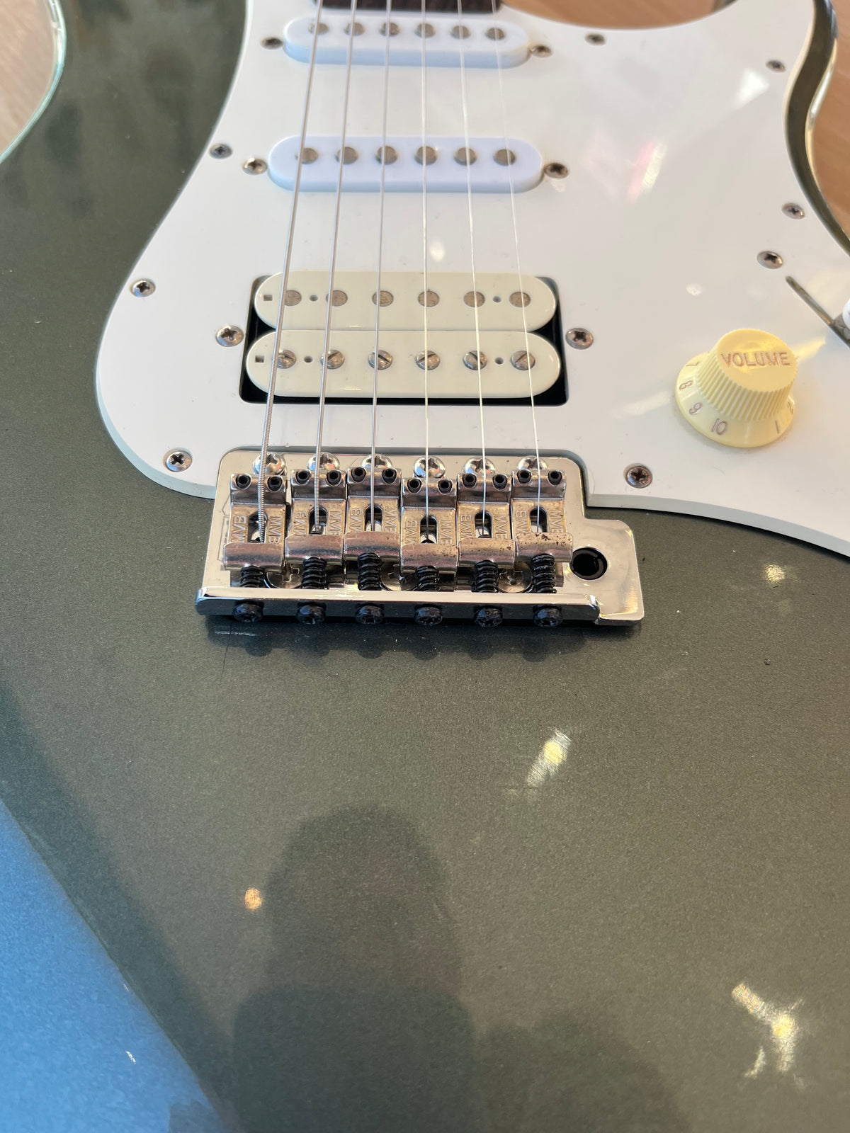 Yamaha Pacifica Electric Guitar – Metallic Green – Spares or Repair
