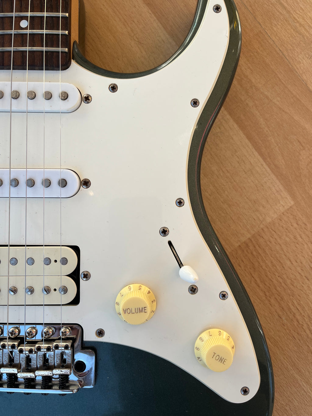 Yamaha Pacifica Electric Guitar – Metallic Green – Spares or Repair
