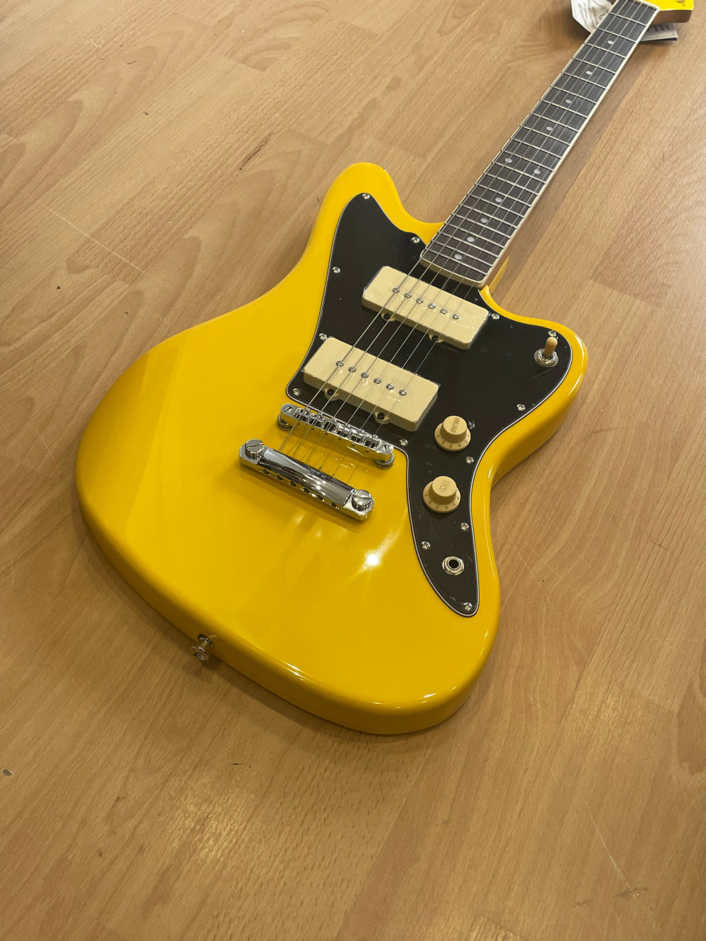 ELECTRIC GUITAR NORTHSTAR PRO BLUES COMMANDER GRAFITTI YELLOW