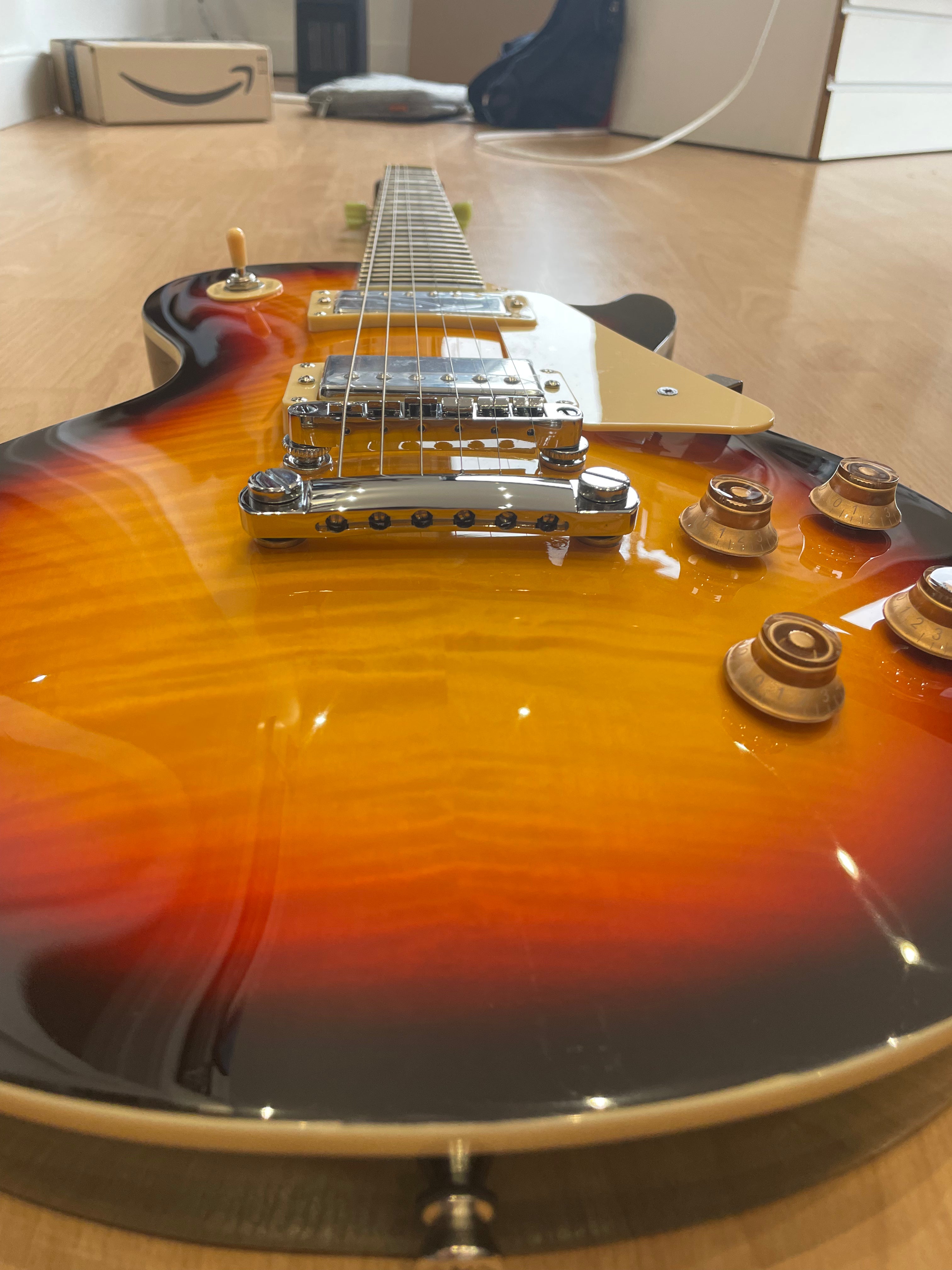 ELECTRIC GUITAR NORTHSTAR PRO SET NECK TOBACCO BURST