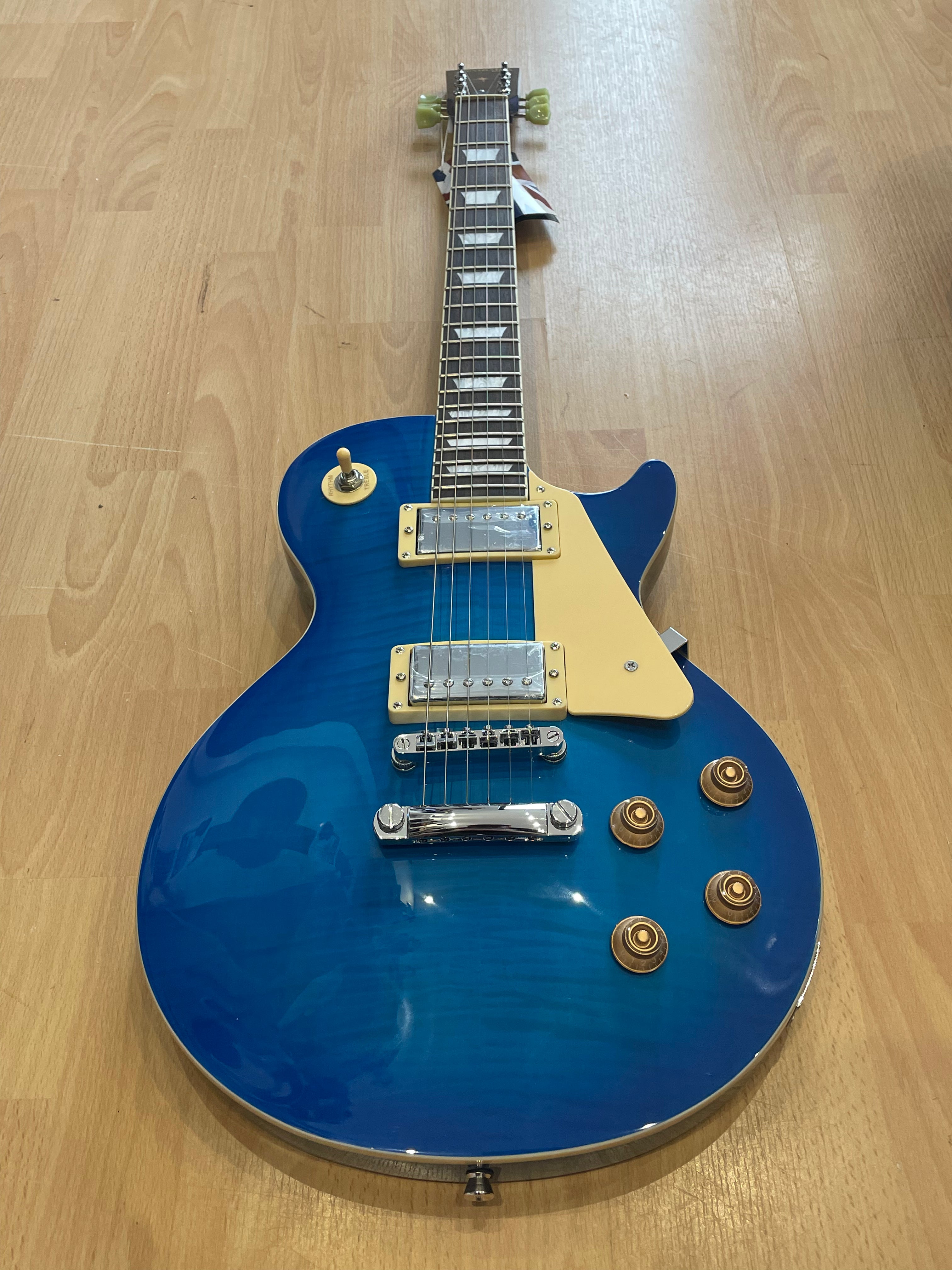 ELECTRIC GUITAR NORTHSTAR PRO SET NECK THRU BLUE