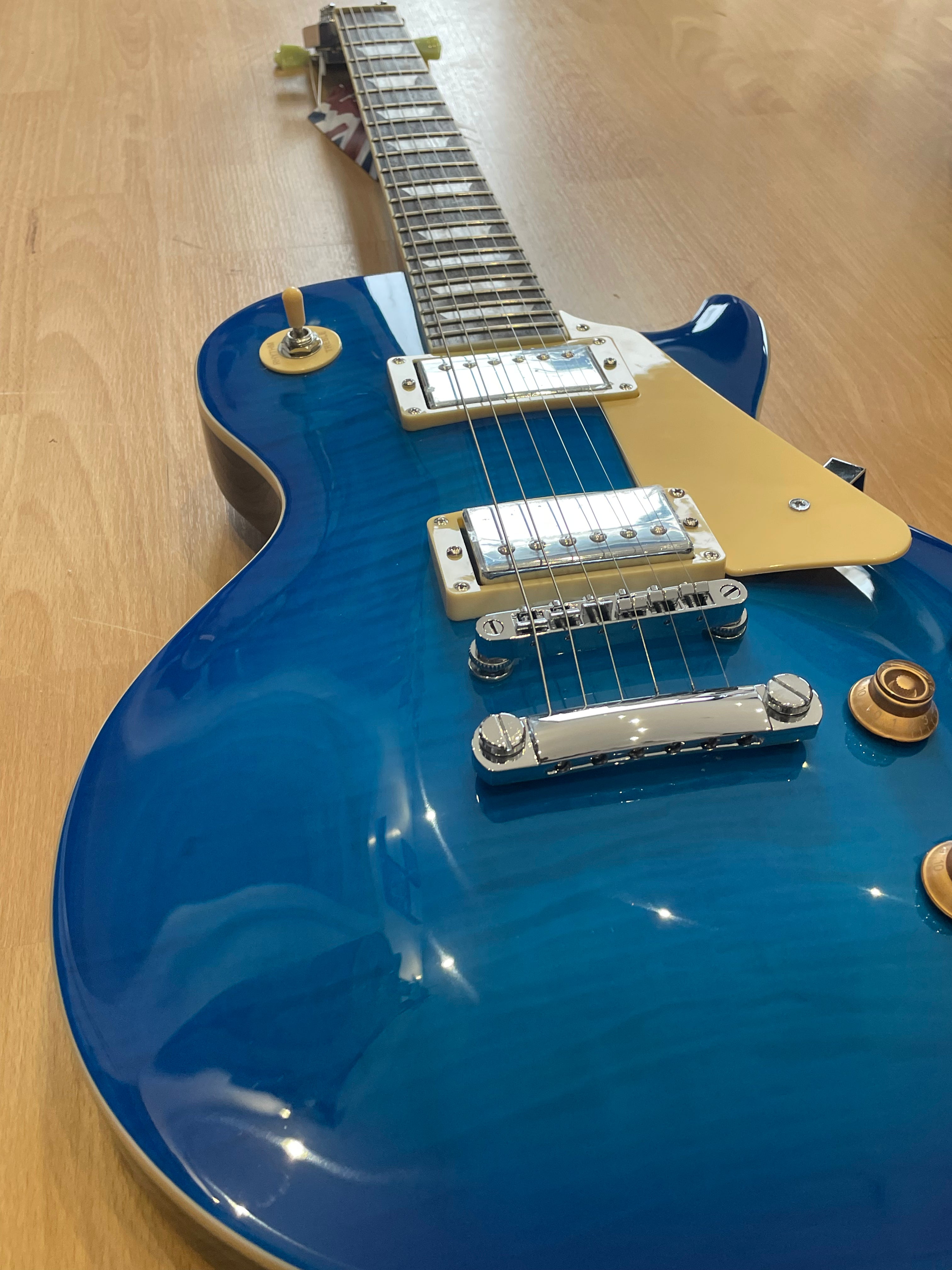 ELECTRIC GUITAR NORTHSTAR PRO SET NECK THRU BLUE