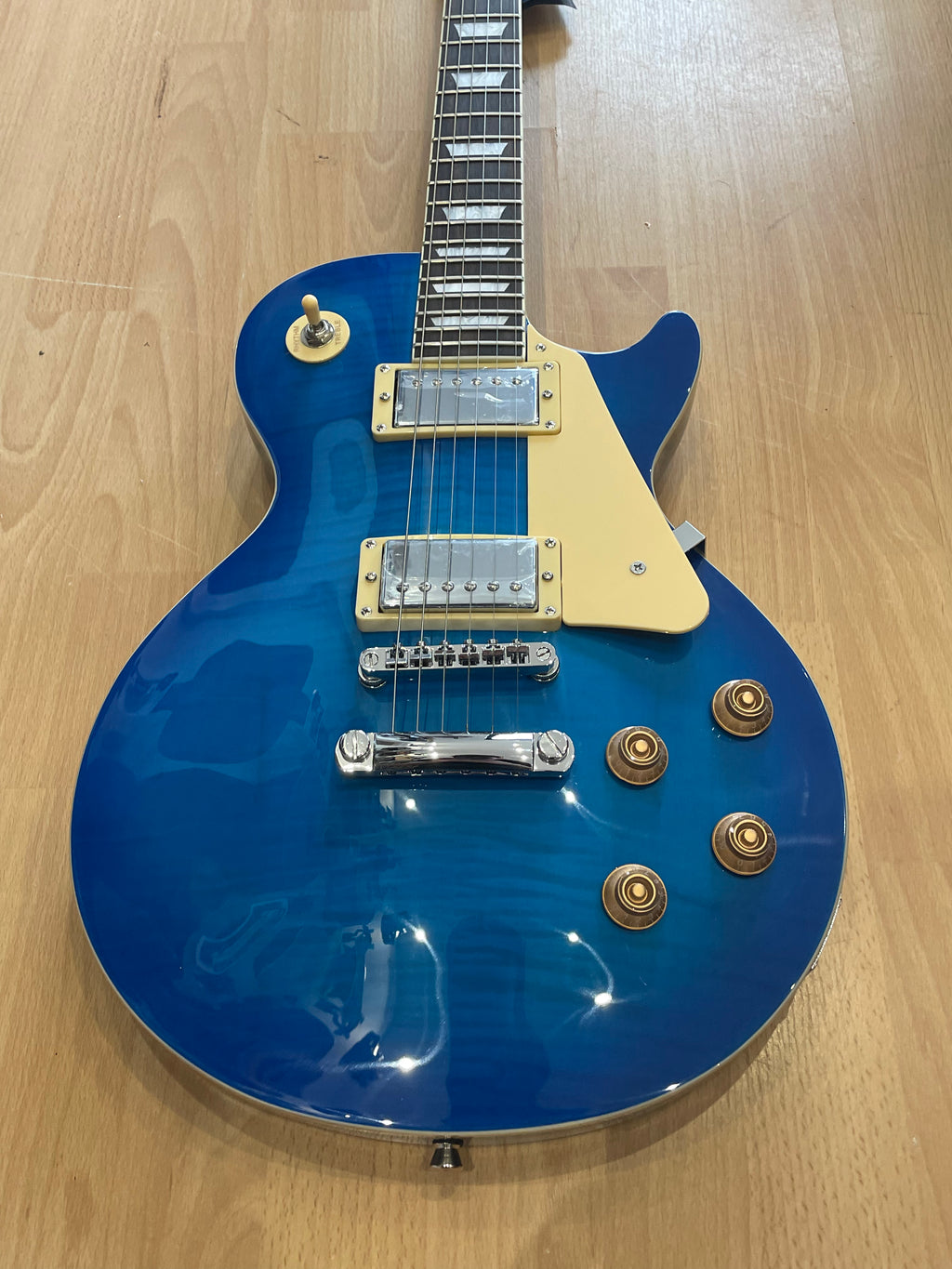 ELECTRIC GUITAR NORTHSTAR PRO SET NECK THRU BLUE