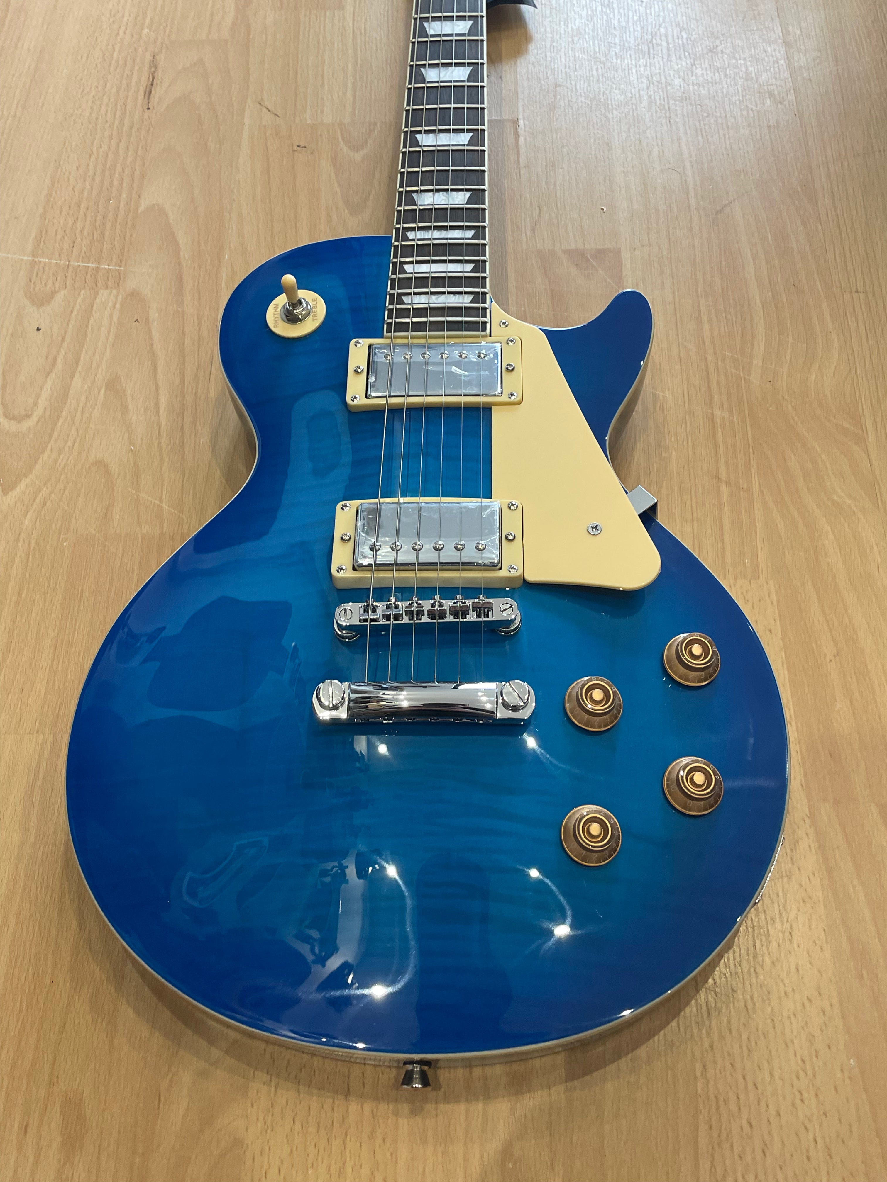 ELECTRIC GUITAR NORTHSTAR PRO SET NECK THRU BLUE