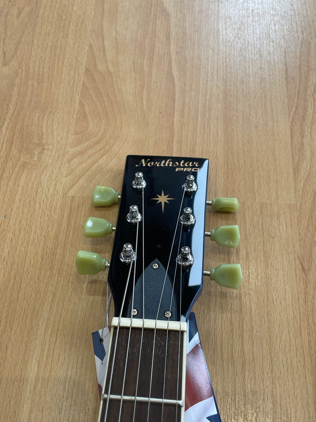 ELECTRIC GUITAR NORTHSTAR PRO SET NECK THRU BLUE