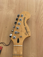 Standard Series Squier Stratocaster - Black Metallic finish with vintage Pickguard- GREAT CONDITION