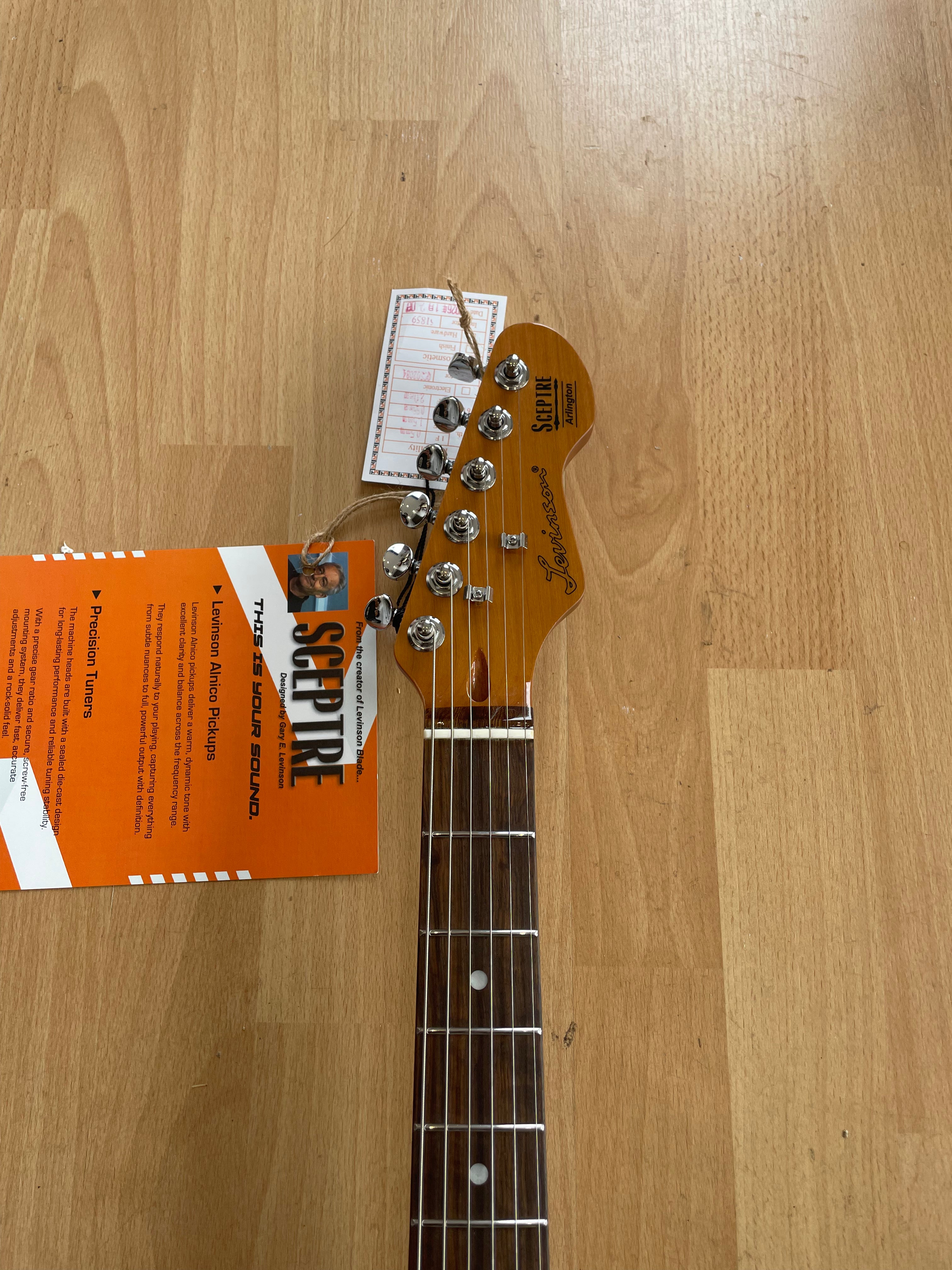 Levinson Sceptre Arlington 3 Tone Sunburst SSP