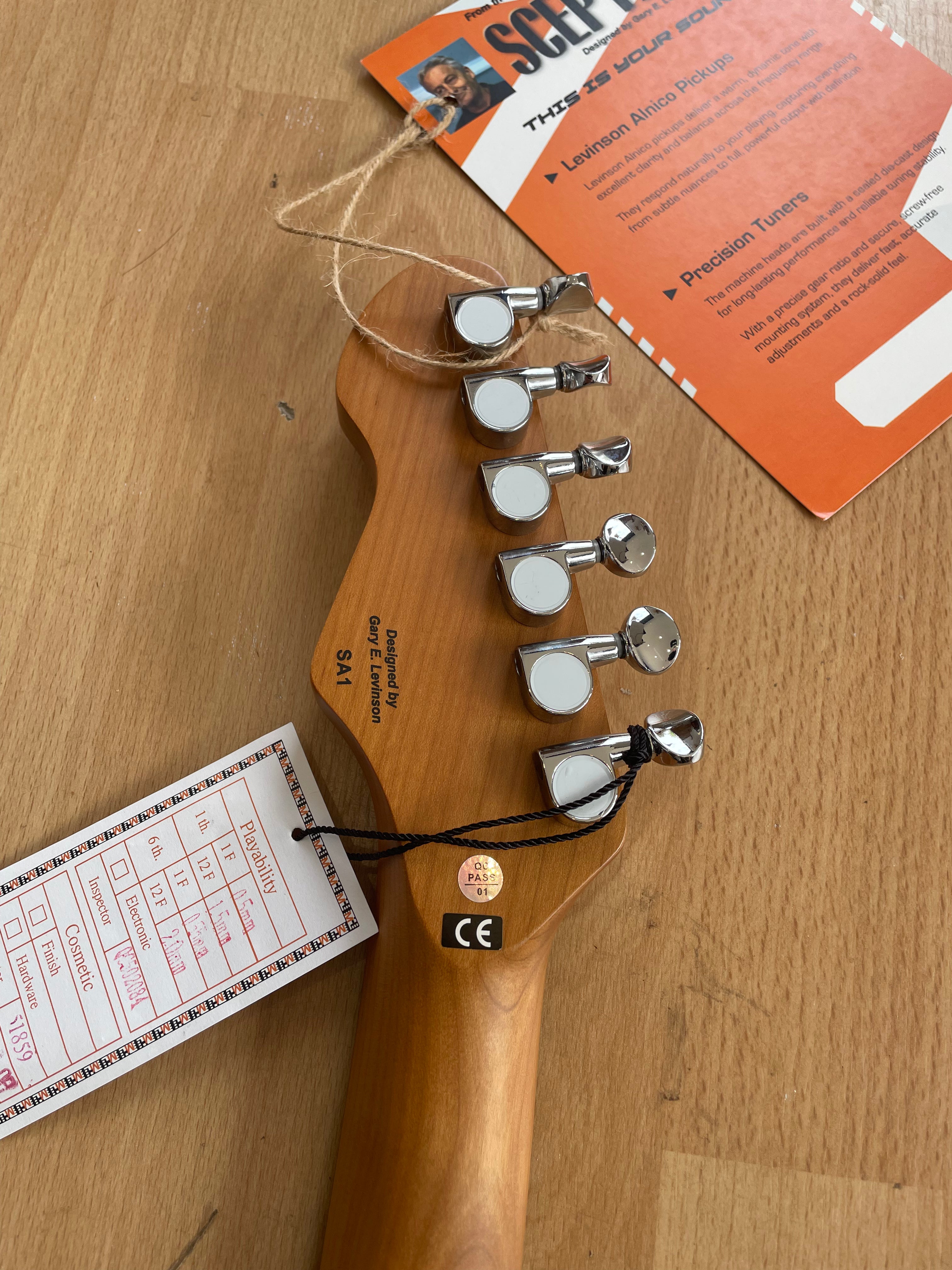 Levinson Sceptre Arlington 3 Tone Sunburst SSP