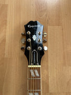 Stunning Finish Epiphone Electro Acoustic Hummingbird Guitar Red Sunburst- CS B89