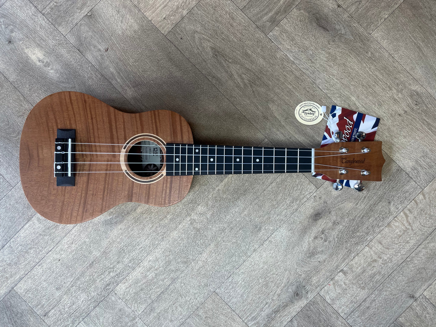 TIARE SERIES SOPRANO UKULELE - ALL KOA SATIN IN