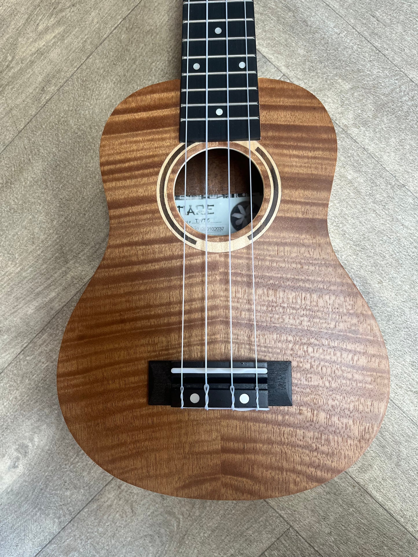 TIARE SERIES SOPRANO UKULELE - ALL KOA SATIN IN