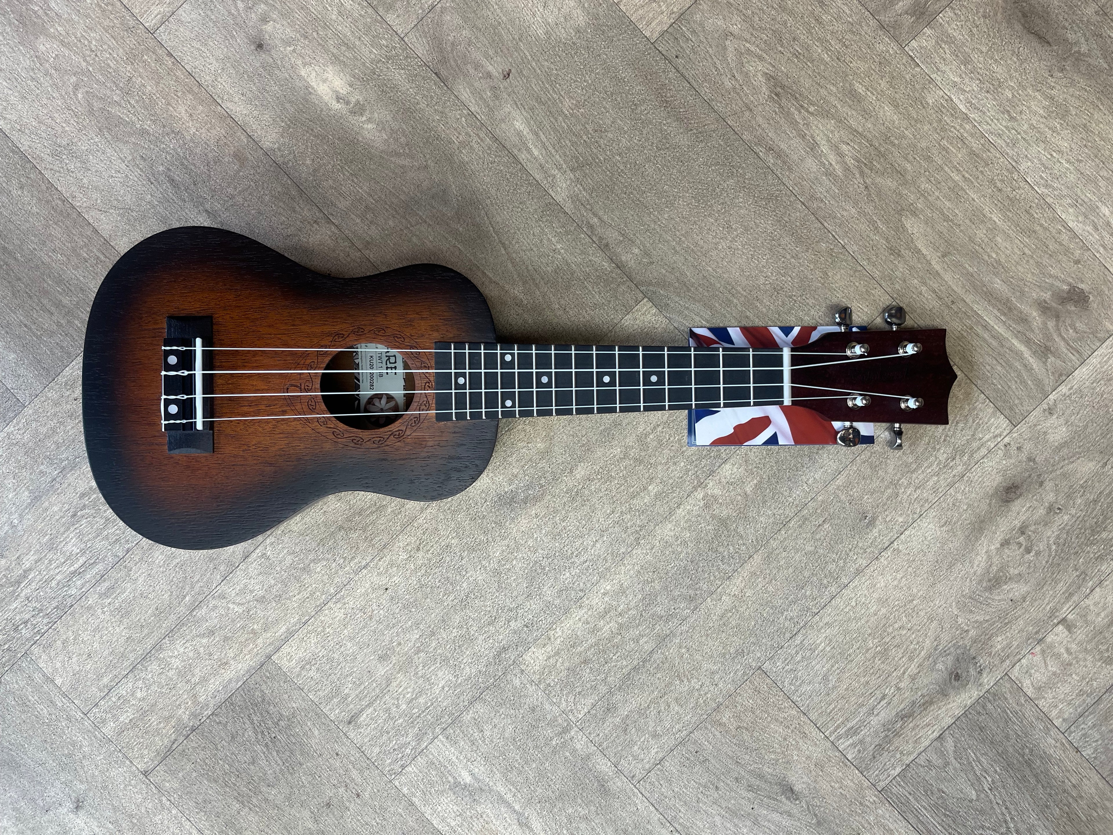 SOPRANO UKULELE ALL MAHOGANY WHISKEY BARREL SATIN