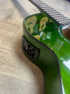 Tanglewood Azure - Aurora Green Gloss finish