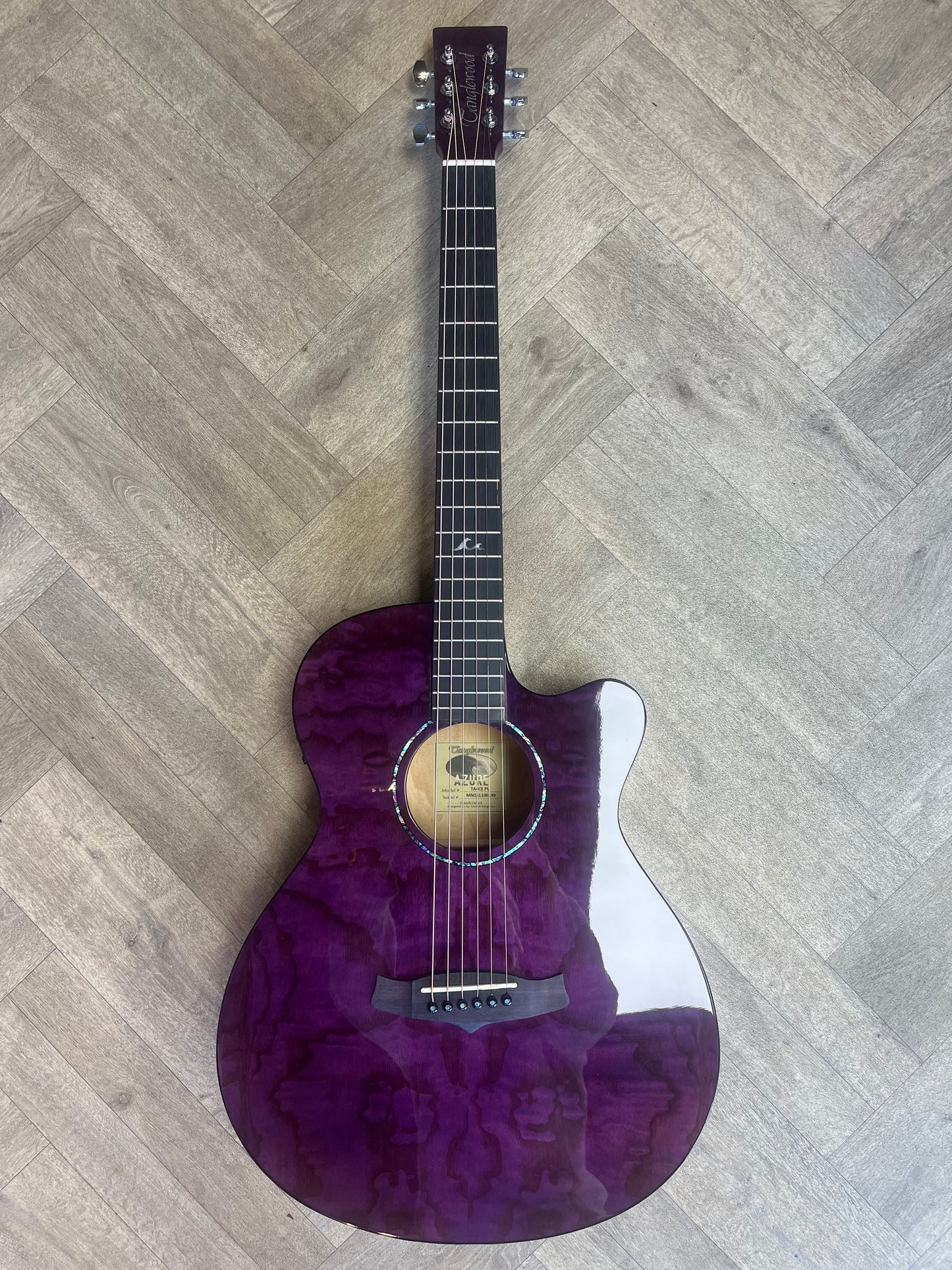 Tanglewood Azure Series - Foxglove Purple Gloss