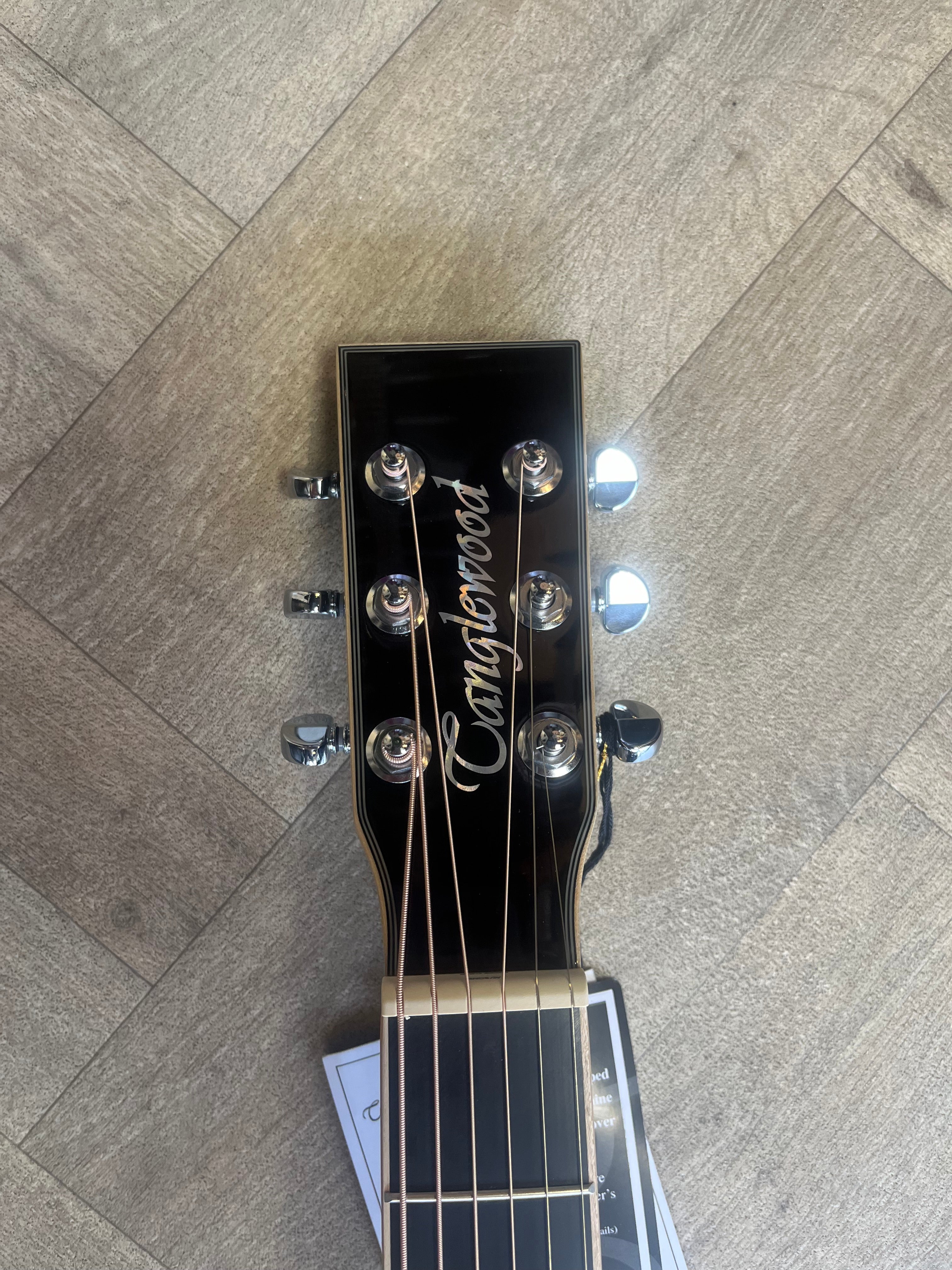 Tanglewood Winterleaf Series - Shadow Black Gloss - Electro Acoustic Guitar