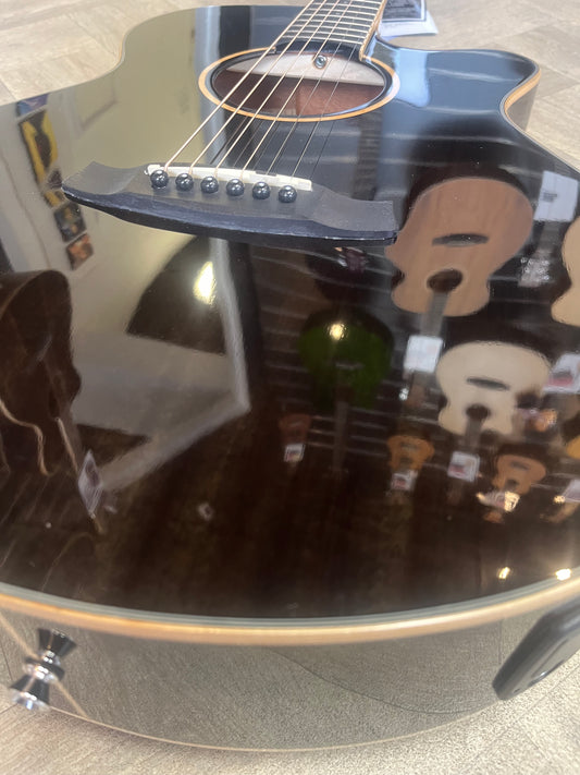 Tanglewood Winterleaf Series - Shadow Black Gloss - Electro Acoustic Guitar