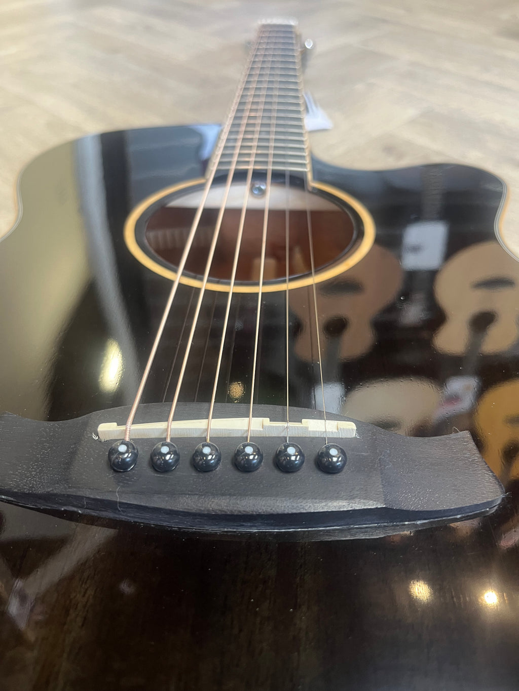 Tanglewood Winterleaf Series - Shadow Black Gloss - Electro Acoustic Guitar