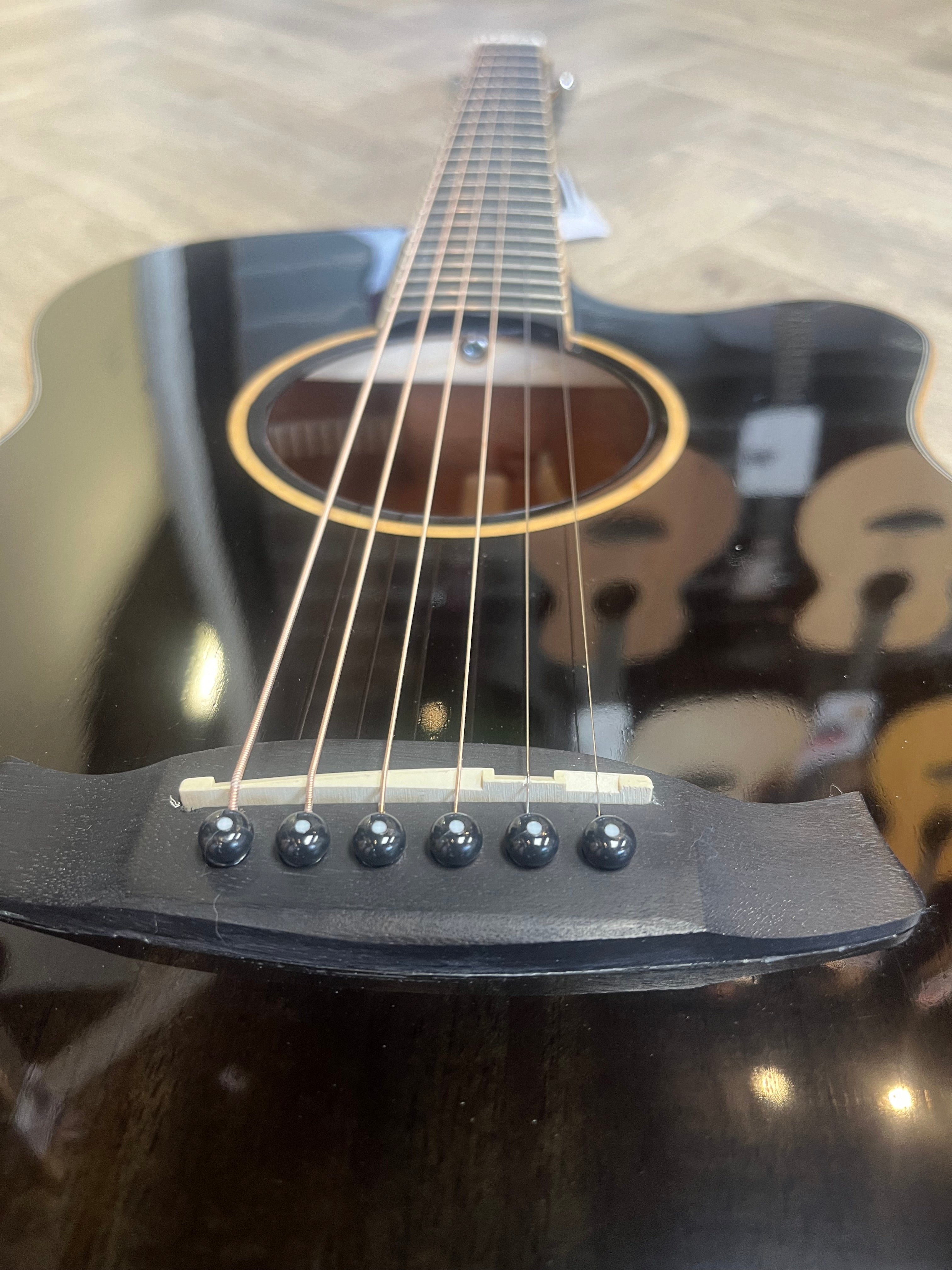 Tanglewood Winterleaf Series - Shadow Black Gloss - Electro Acoustic Guitar