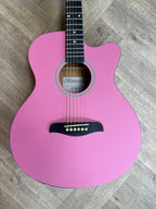 BRUNSWICK GRAND AUDITORIUM CUTAWAY BABY PINK