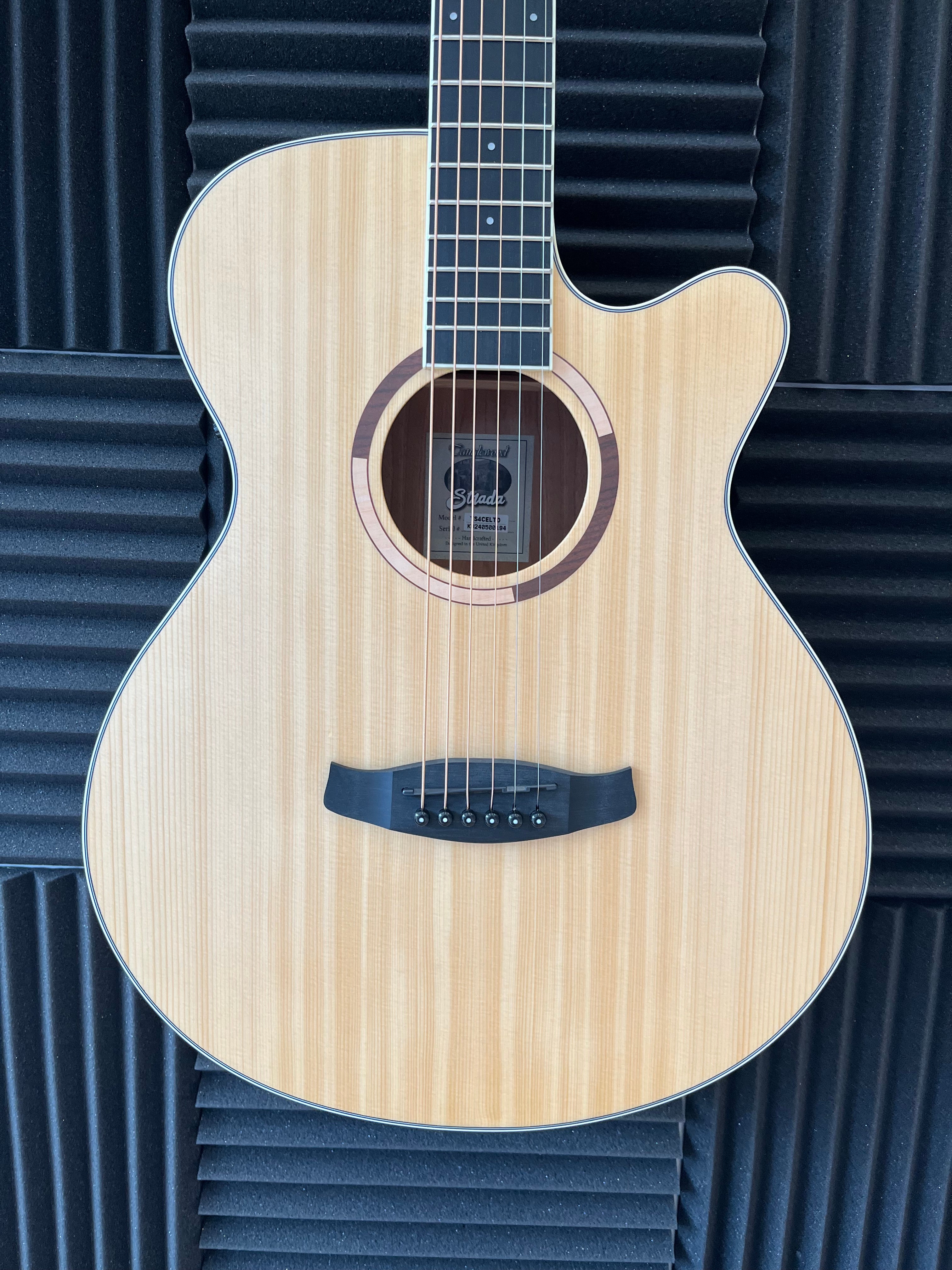 Tanglewood Strada Limited Edition with solid top - TS4CELTD