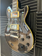 B Stock - Epiphone Les Paul 1960 Tribute Plus Transparent Grey - Damaged