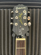 B Stock - Epiphone Les Paul 1960 Tribute Plus Transparent Grey - Damaged