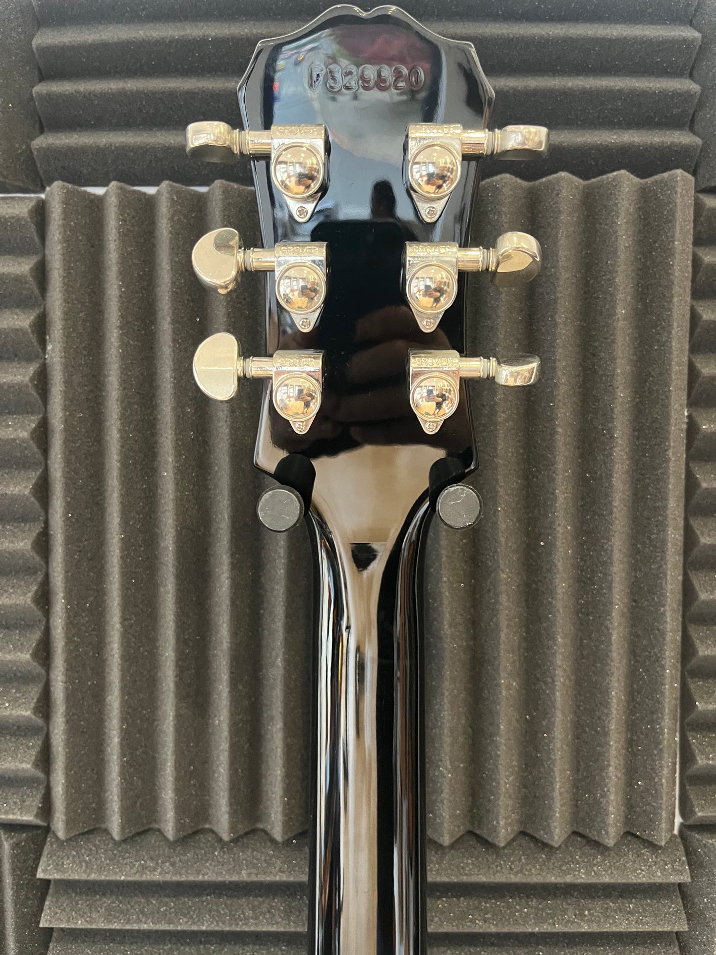 B Stock - Epiphone Les Paul 1960 Tribute Plus Transparent Grey - Damaged