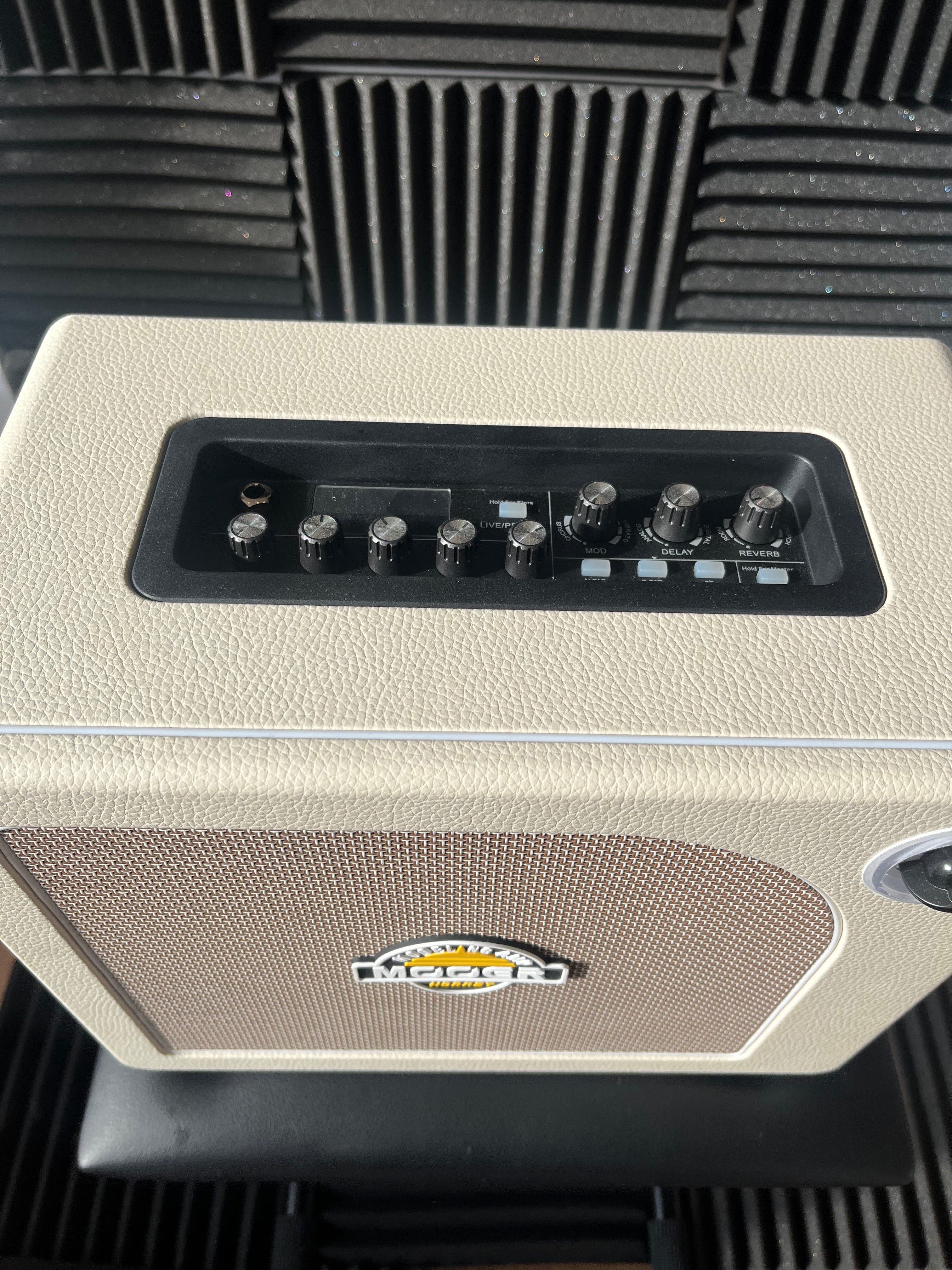 MOOER HORNET 30W MODELING GUITAR AMP WHITE