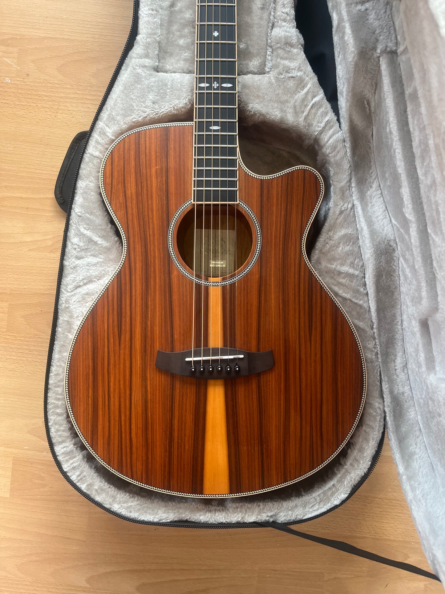 Tanglewood Reunion Pro - Figured Santos Wood