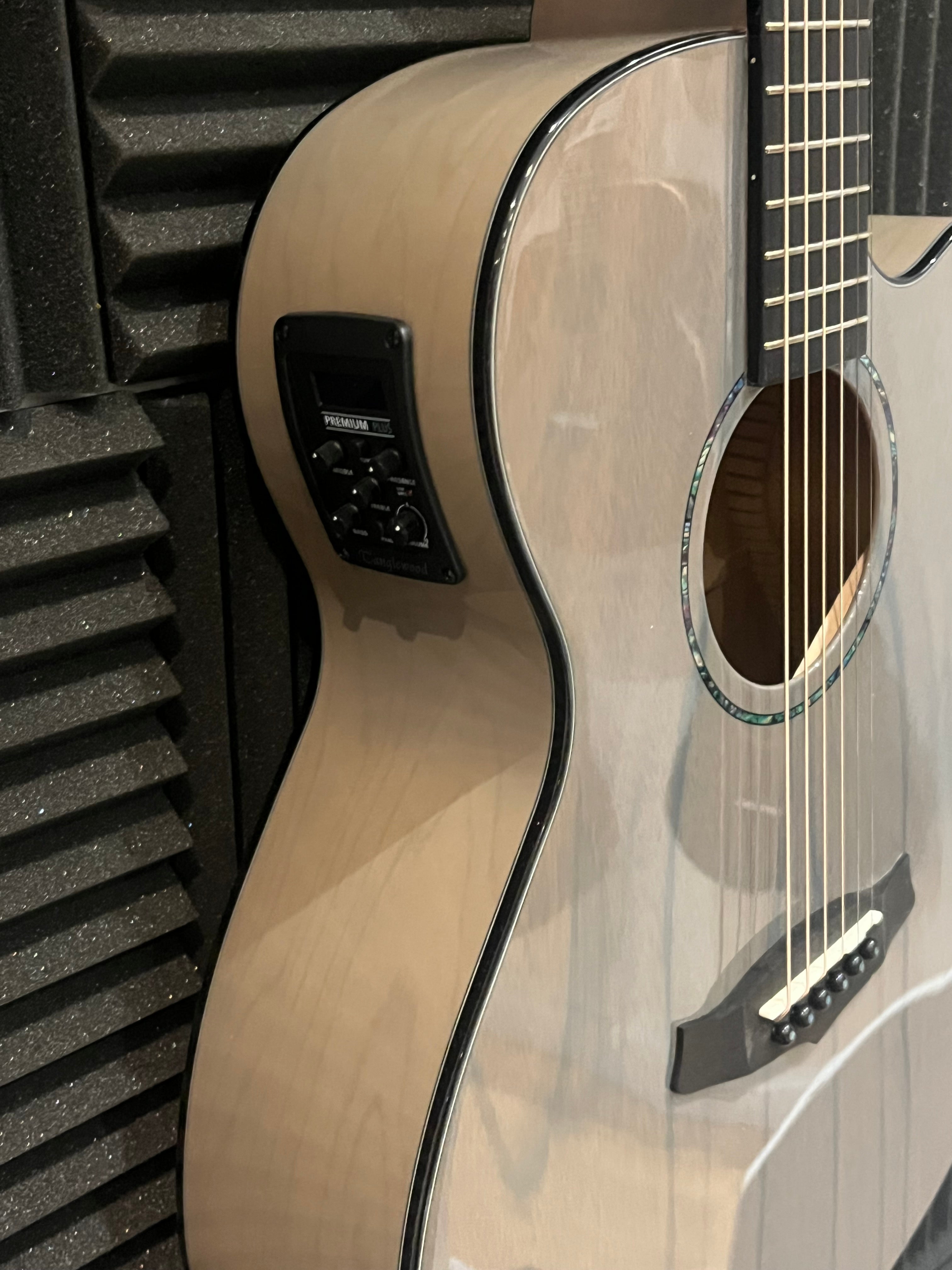 Tanglewood Azure - Grey Gloss finish
