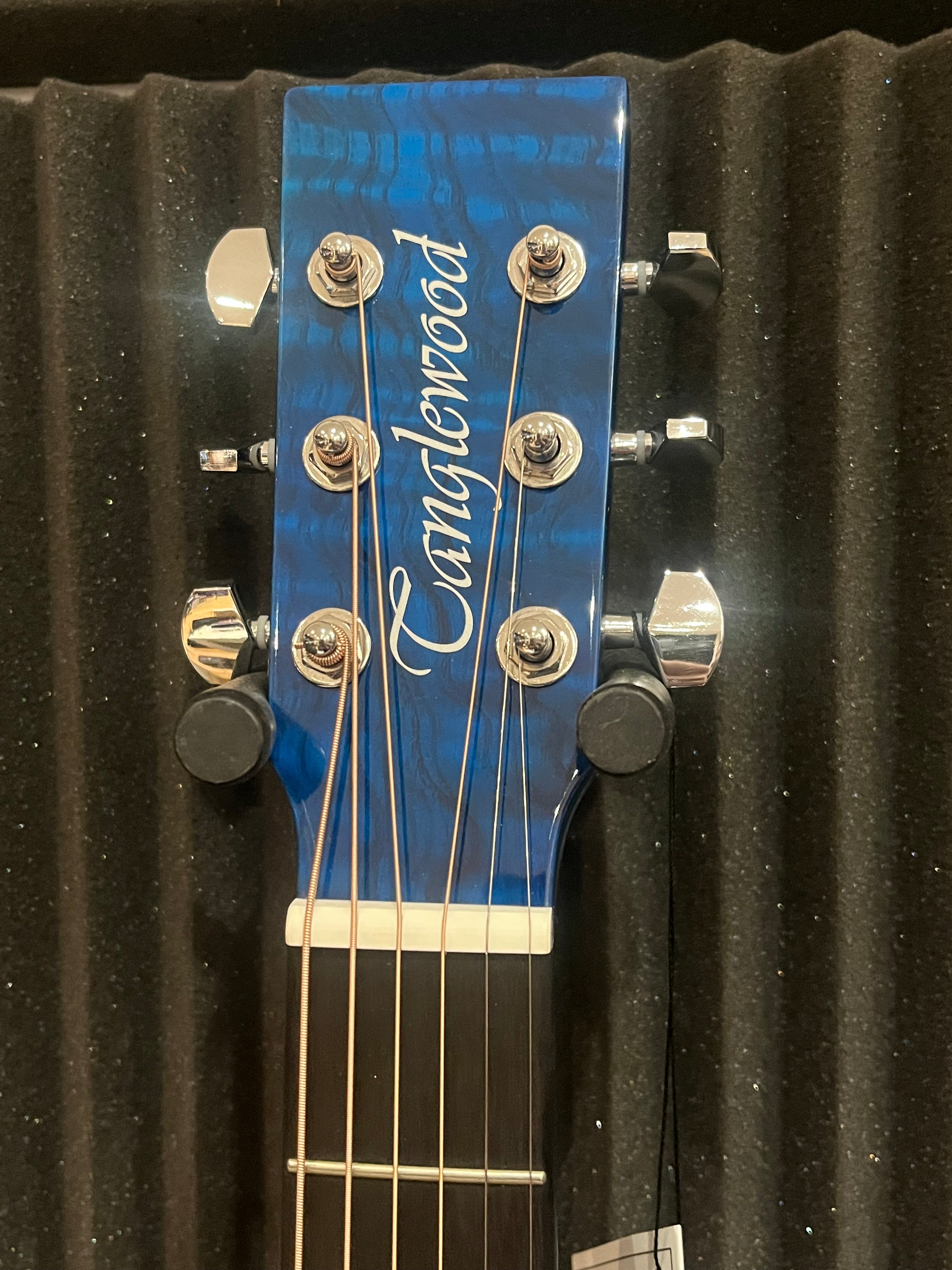 Tanglewood Azure - Serenity Blue Gloss finish