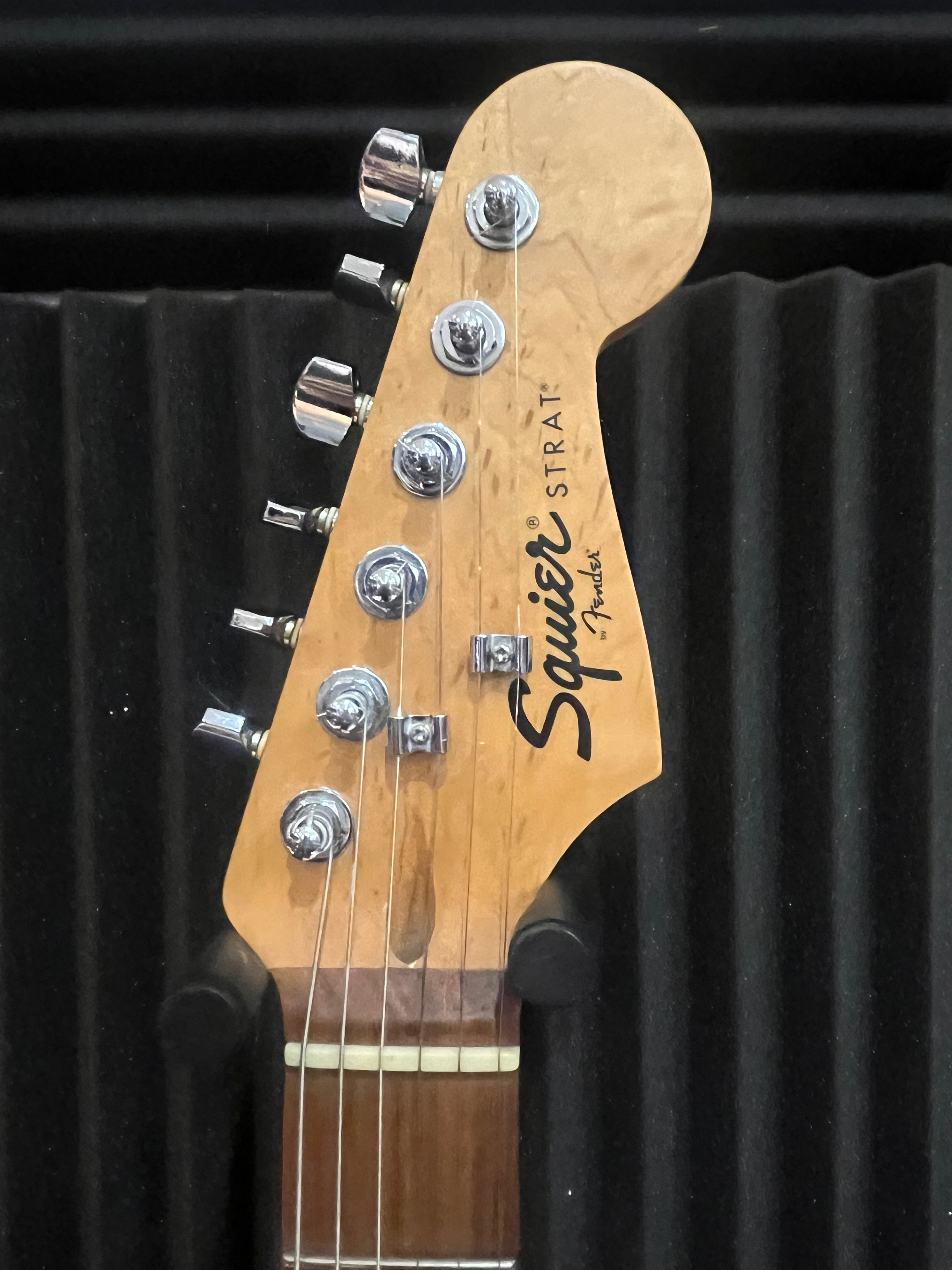 Fender Squier Strat - Jet Black - GREAT CONDITION