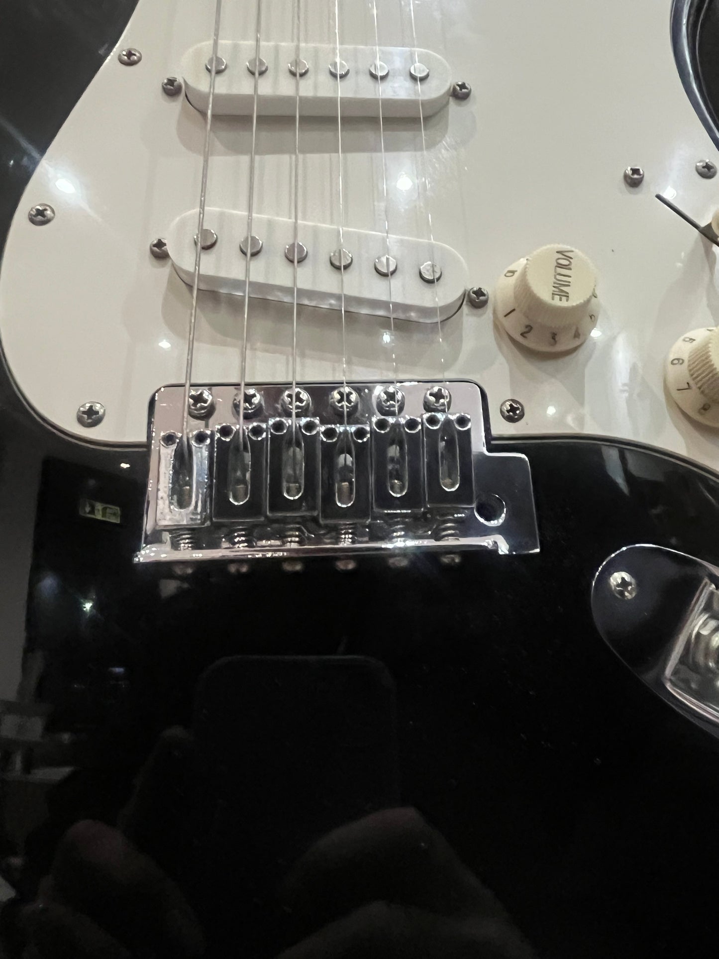 Fender Squier Strat - Jet Black - GREAT CONDITION
