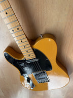 Fender Player Series Left handed Telecaster Butterscotch Finish Excellent Condition