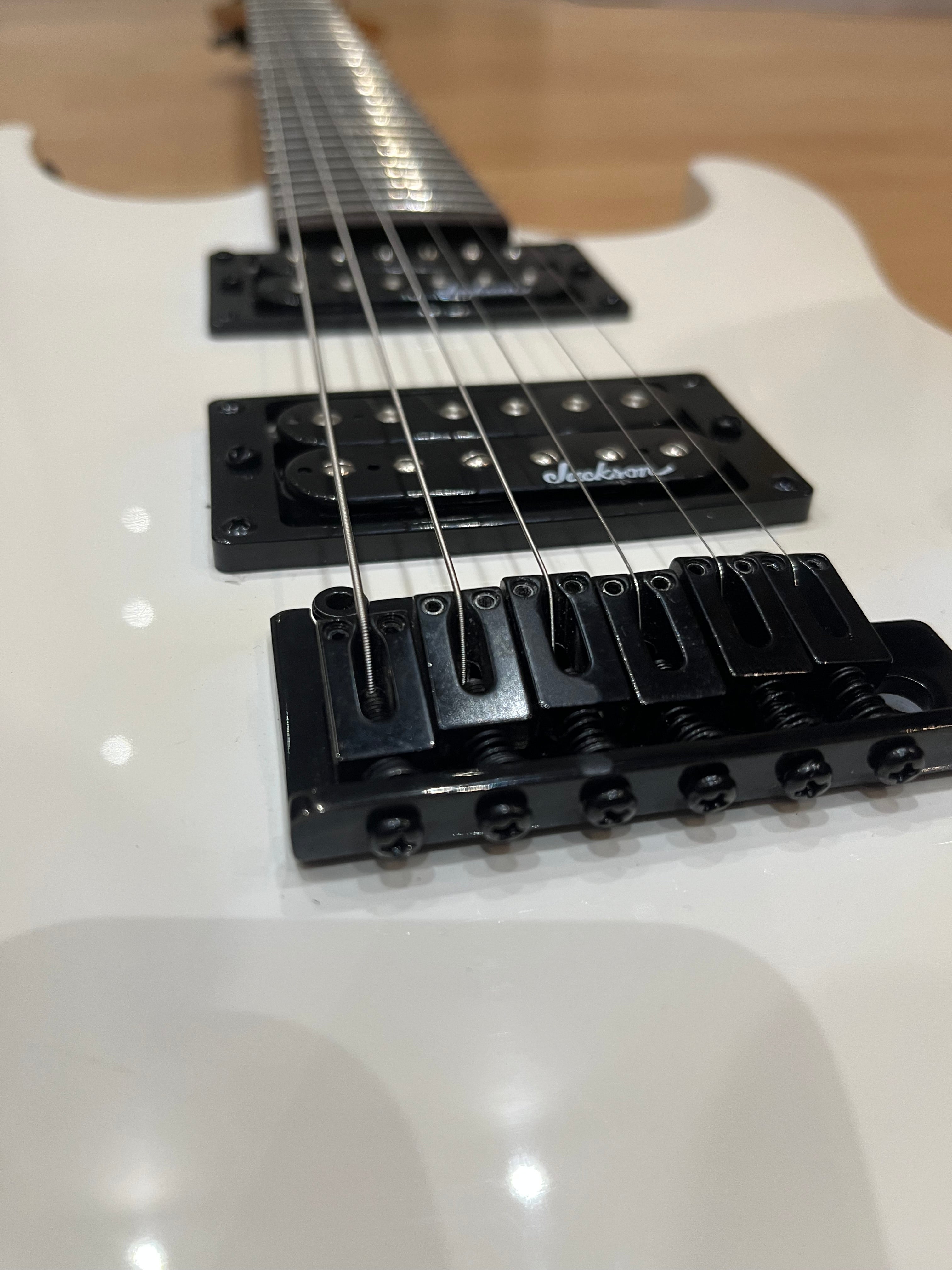 Jackson Dinky JS12 – Vintage White with Black Hardware - Great Condition