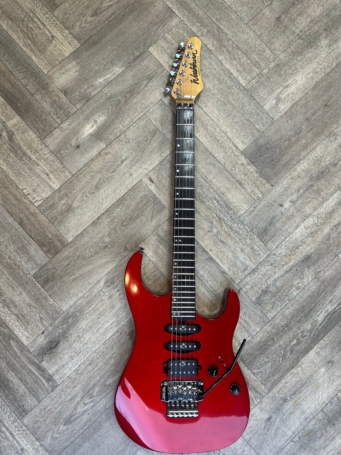 Washburn Red mercury series