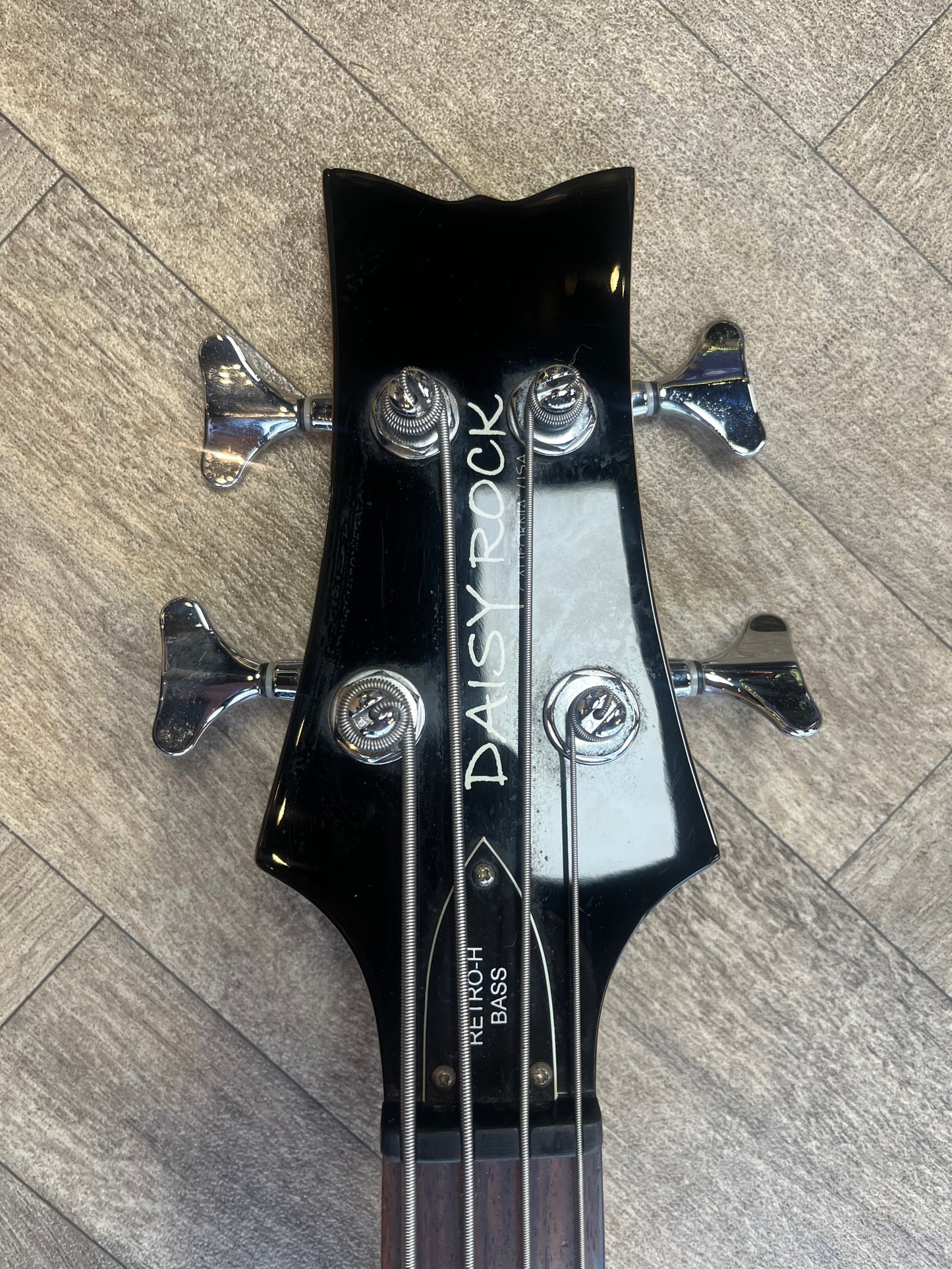 Daisy Rock Glitter Blue active Bass