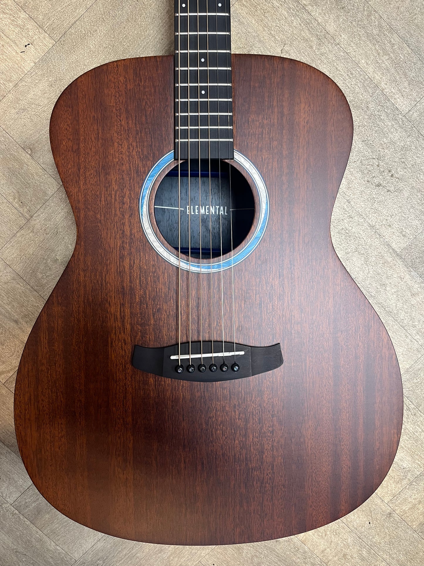 Tanglewood Elemental Acoustic Guitar - Solid Mahogany - Folk Shape