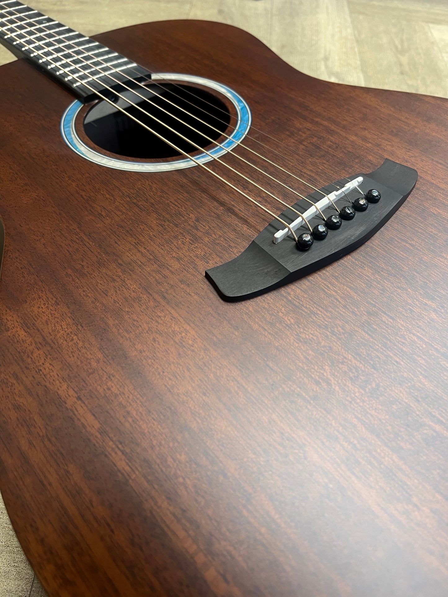 Tanglewood Elemental Acoustic Guitar - Solid Mahogany - Folk Shape