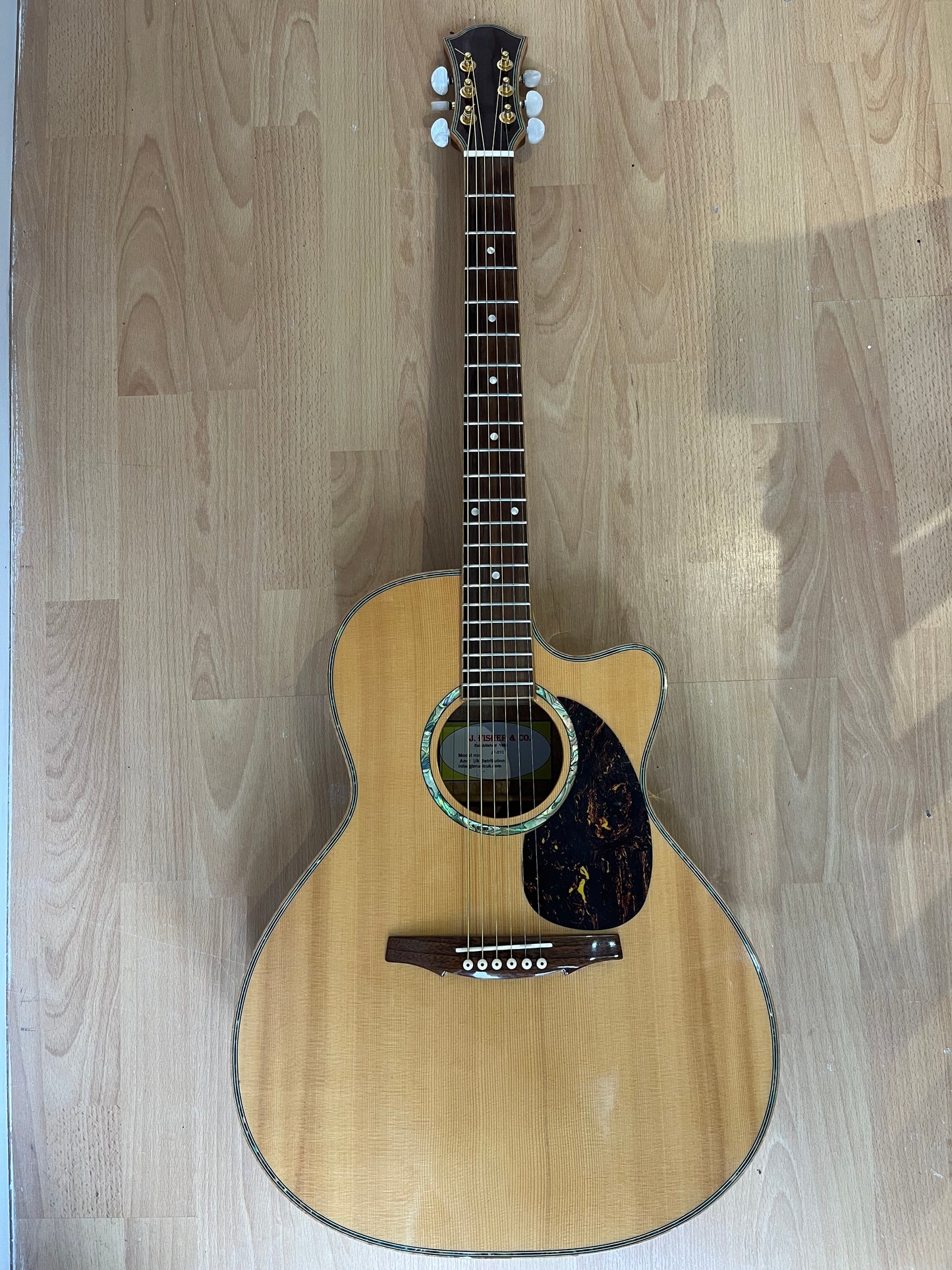 J Fisher & Co Acoustic Cutaway