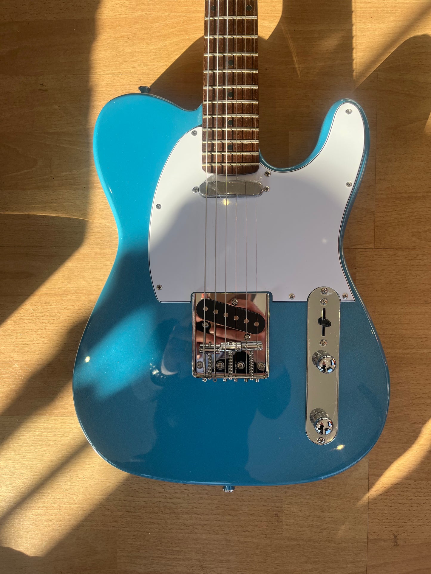 NORTHSTAR T-Style Electric Guitar CADILLAC BLUE