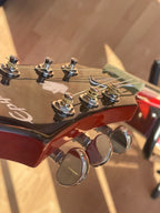 Stunning Finish Epiphone Electro Acoustic Hummingbird Guitar Red Sunburst- CS B89