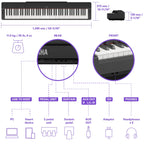 Student Special: Beautiful Yamaha P225 piano pack