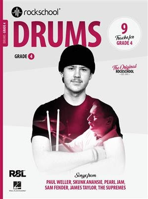 Drums - Grade 4 - Rockschool 2024