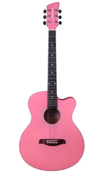 BRUNSWICK GRAND AUDITORIUM CUTAWAY BABY PINK