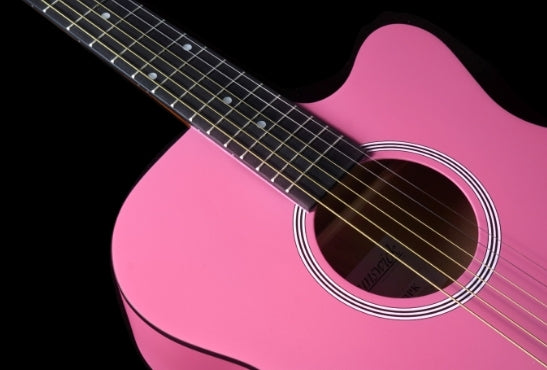 BRUNSWICK GRAND AUDITORIUM CUTAWAY BABY PINK
