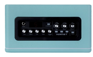 MOOER HORNET 15W MODELING GUITAR AMP BLUE