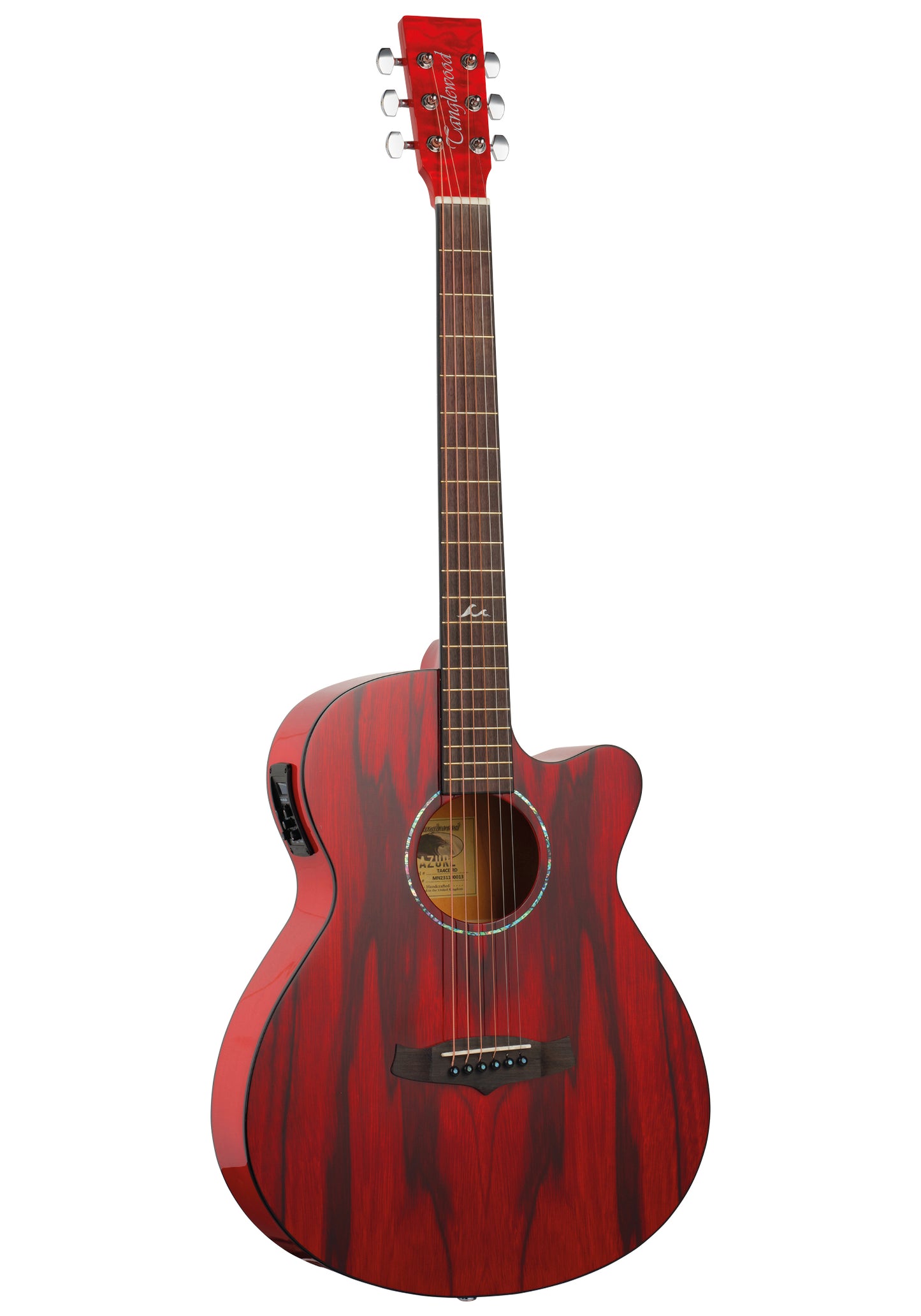 Tanglewood Azure - Shimmer Red Gloss