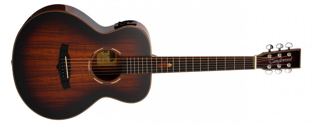 Winterleaf Exotic acoustic guitar - mini size - comfort and convenience!