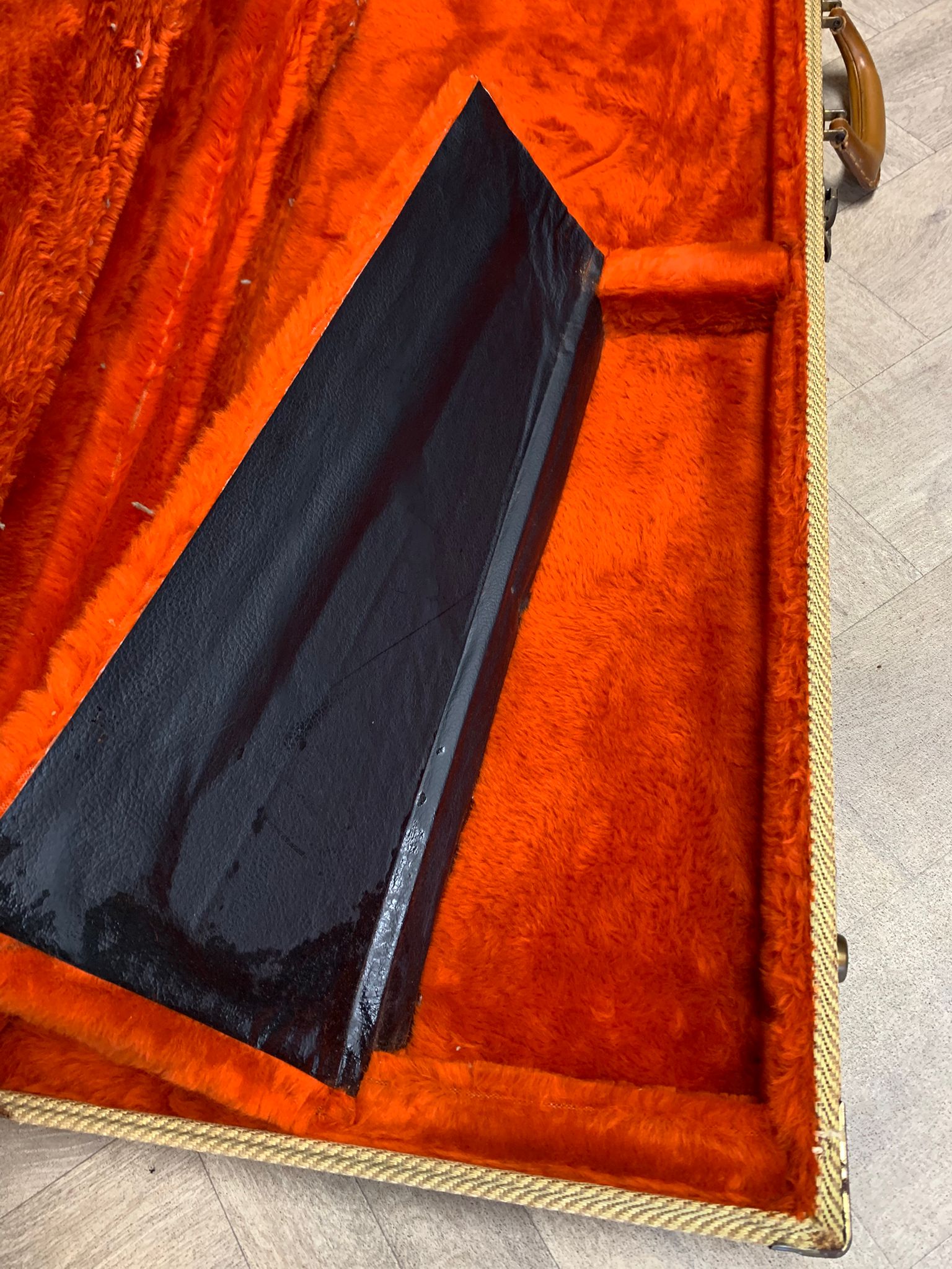 Vintage Tweed Hard Case for Bass Guitar - 1970s - Vintage Condition